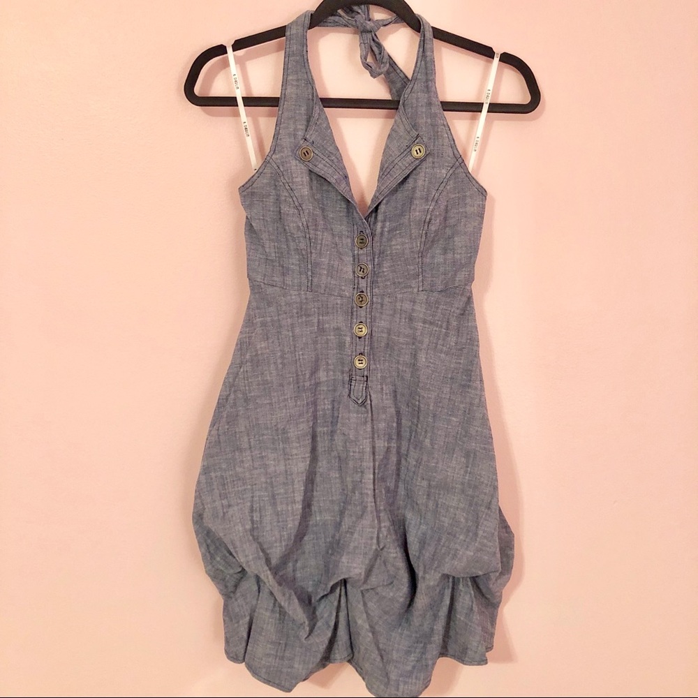 EUC Light Blue Denim Dress